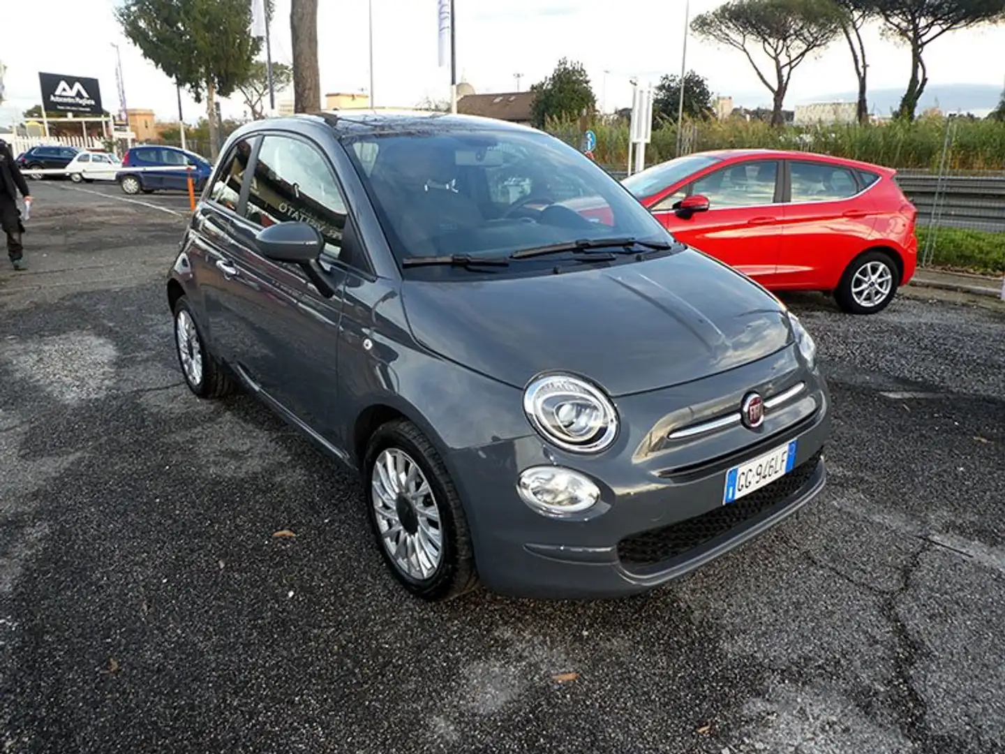Fiat 500 500  1.0 hybrid Cult 70cv Gris - 1