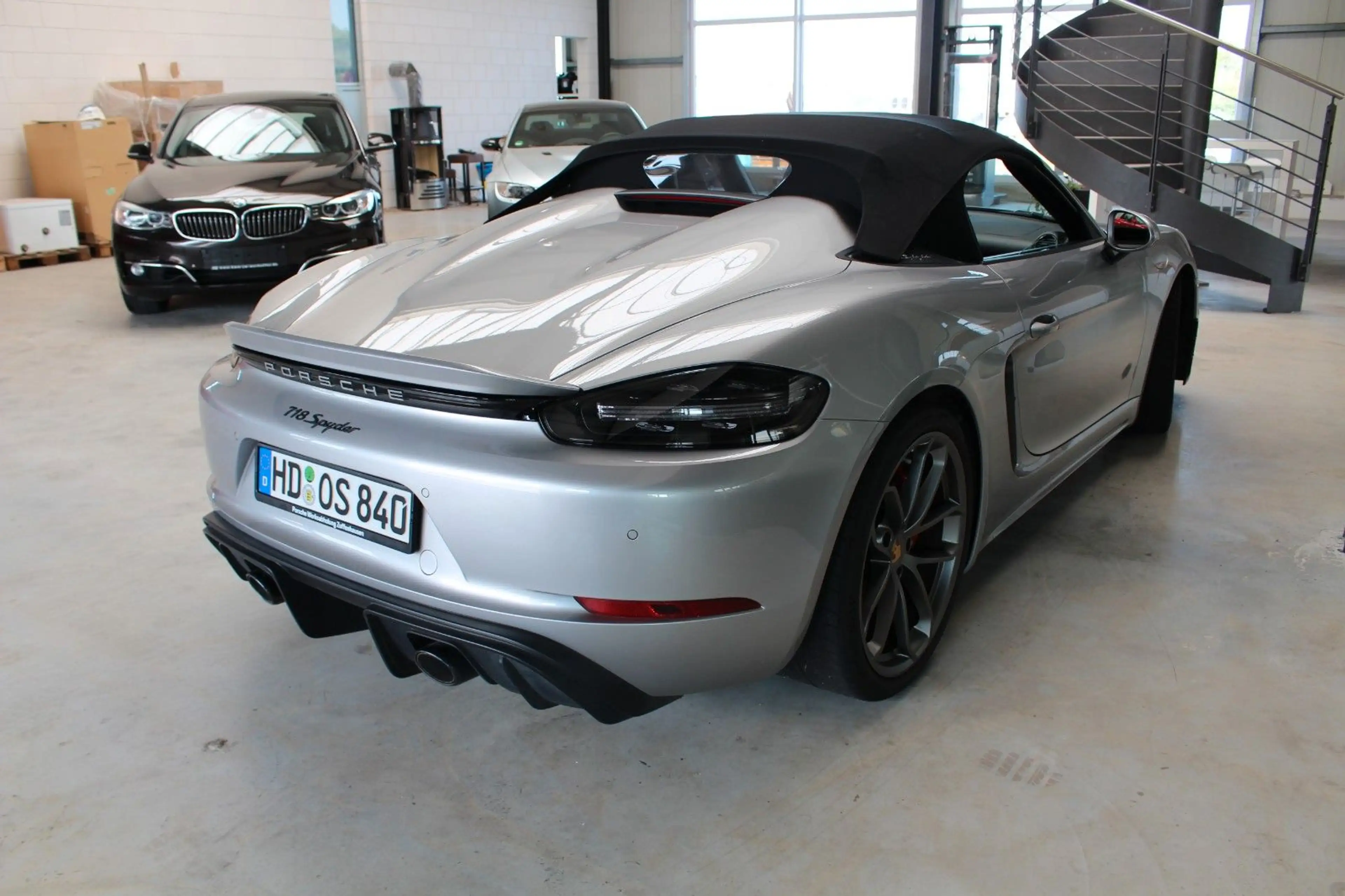 Porsche Boxster Spyder/ Schalter/GT-Silber/Carbonsitze — photo 7