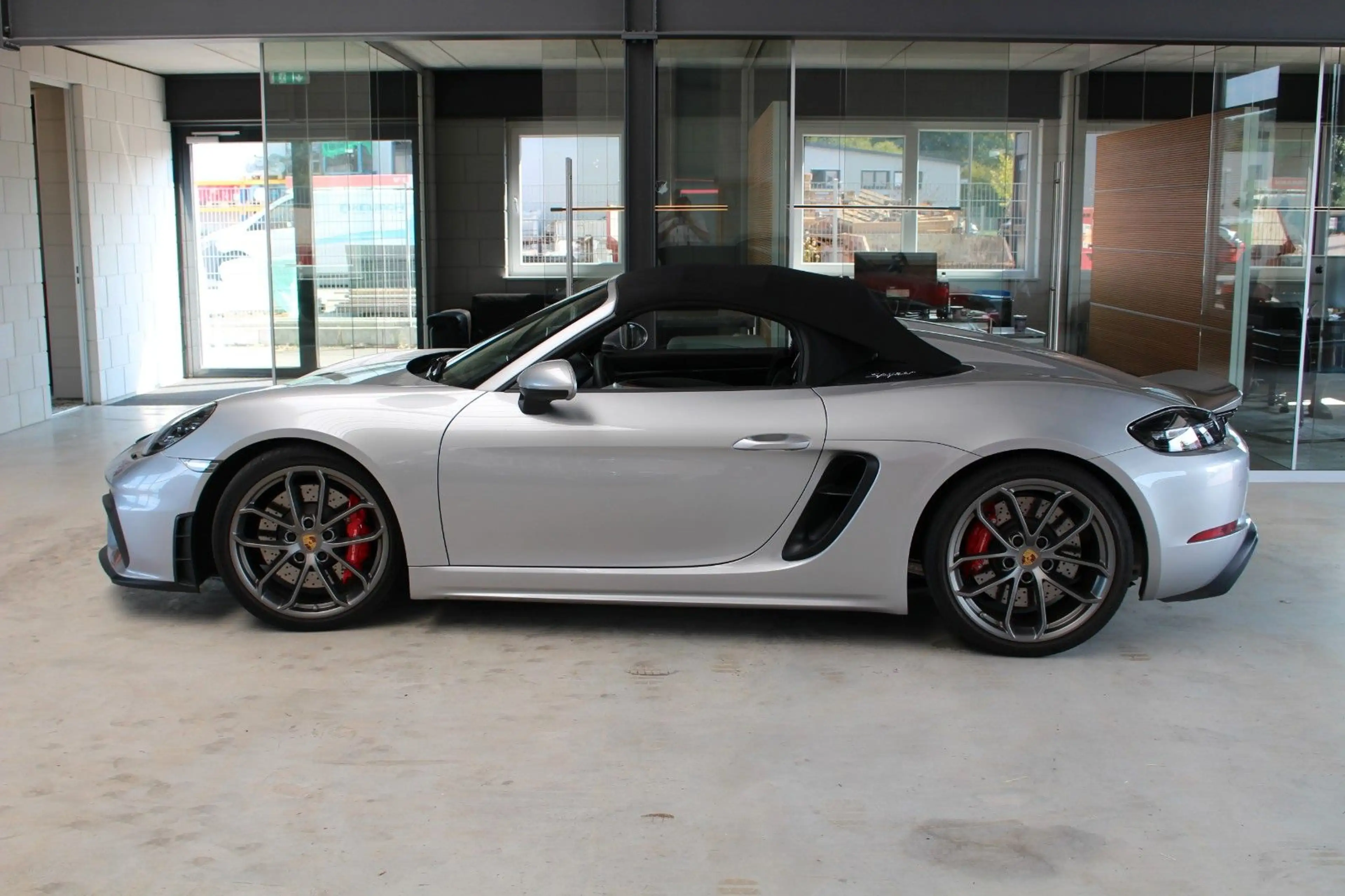 Porsche Boxster Spyder/ Schalter/GT-Silber/Carbonsitze — photo 4