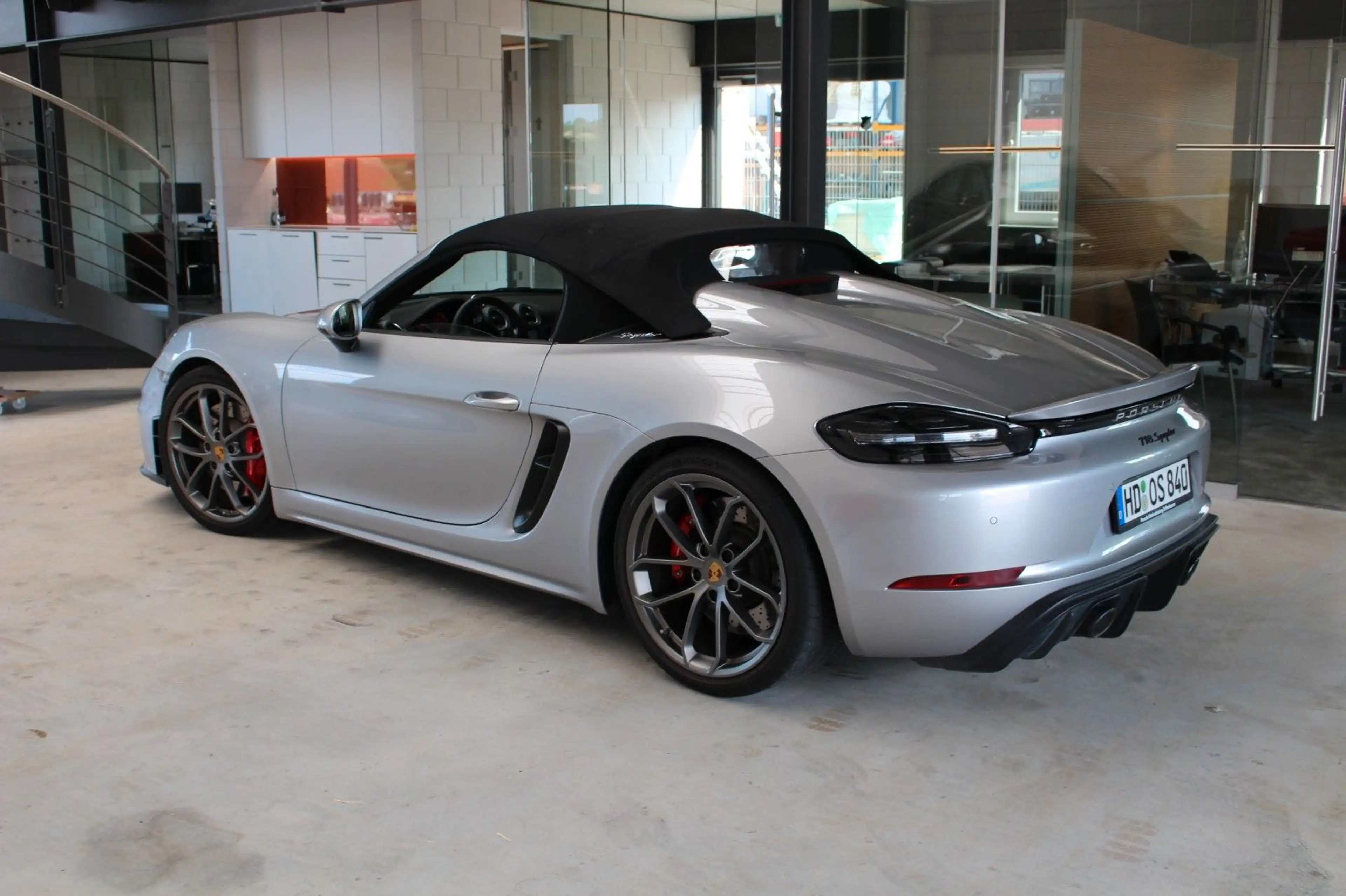 Porsche Boxster Spyder/ Schalter/GT-Silber/Carbonsitze — photo 5