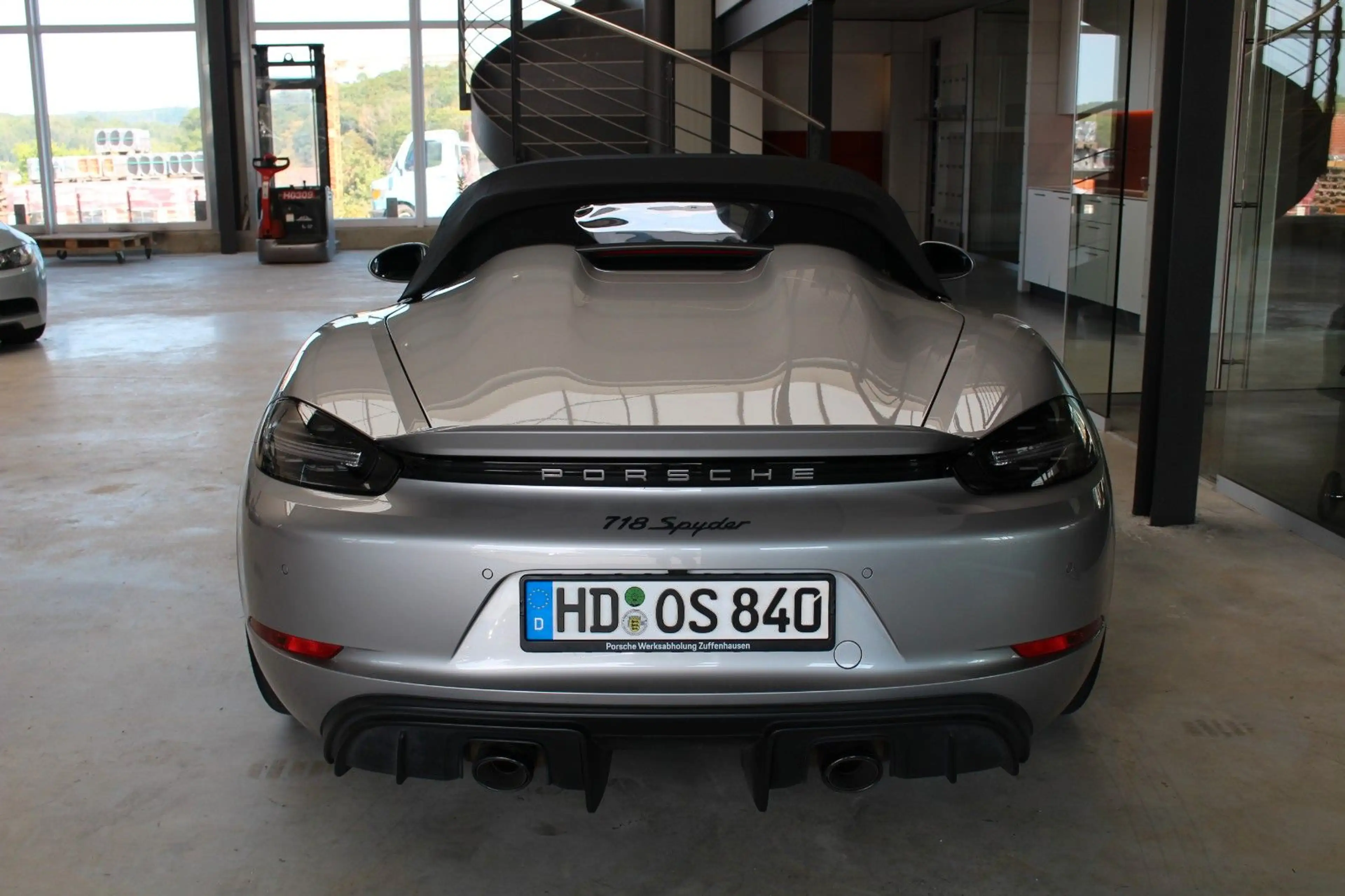 Porsche Boxster Spyder/ Schalter/GT-Silber/Carbonsitze — photo 6