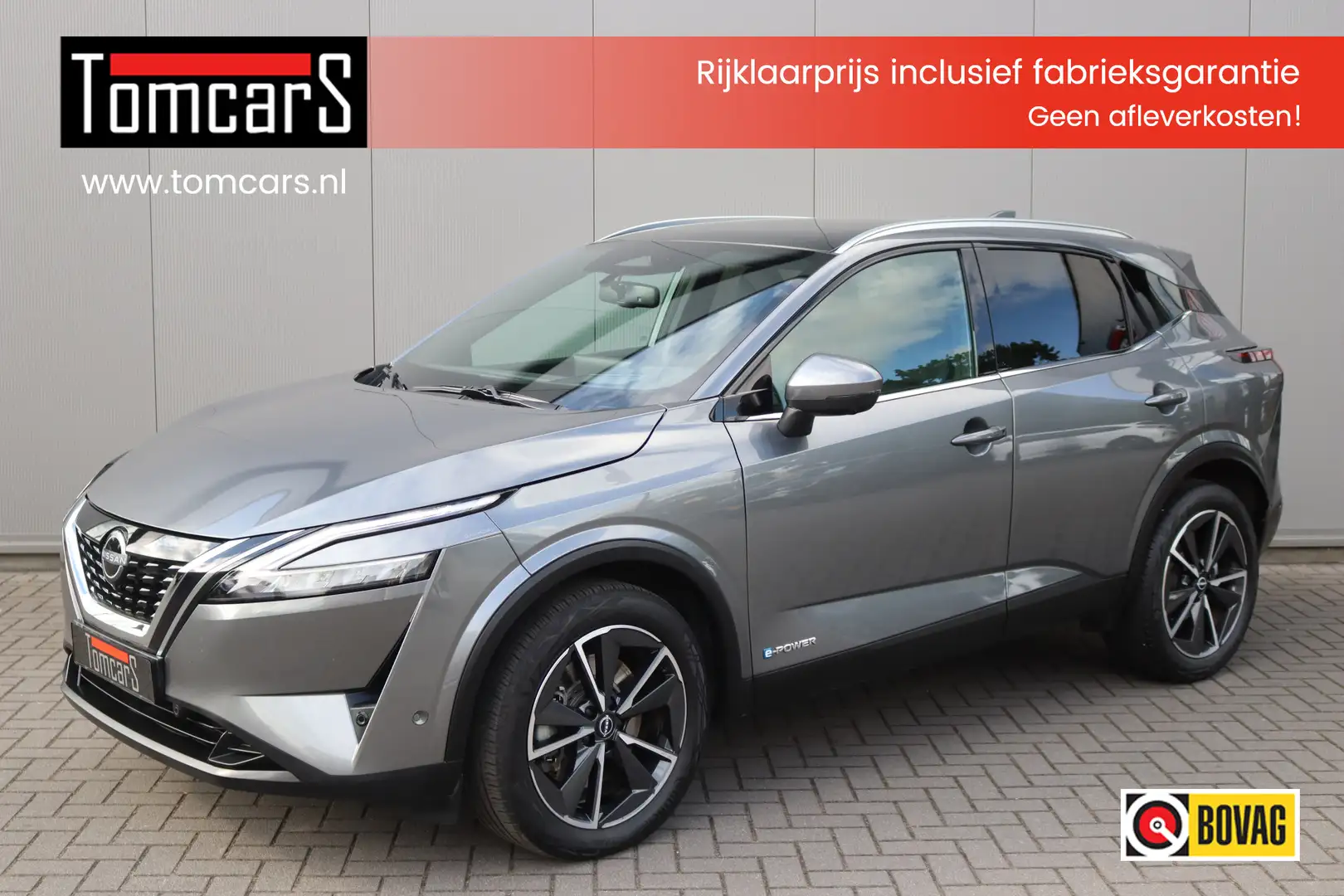 Nissan Qashqai 1.5 e-Power Tekna Navigatie/Panoramadak/Camera/Ada Grijs - 1