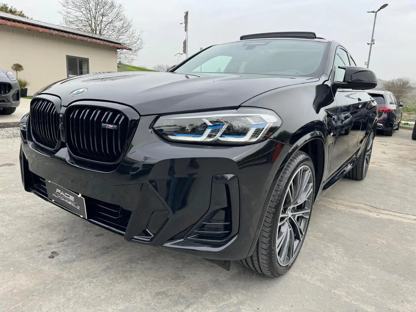 BMW X4 M M40D LED TETTO BLACK PACK LASER PDC ACC PELLE H/K Noir - 2