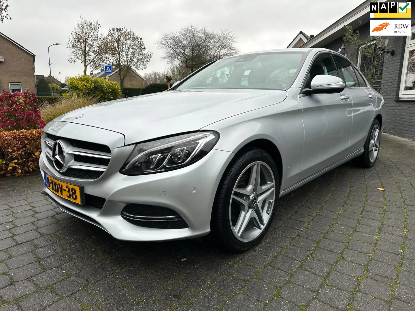Mercedes-Benz C 180 Lease Edition, Org NL, BTW! Gris - 1
