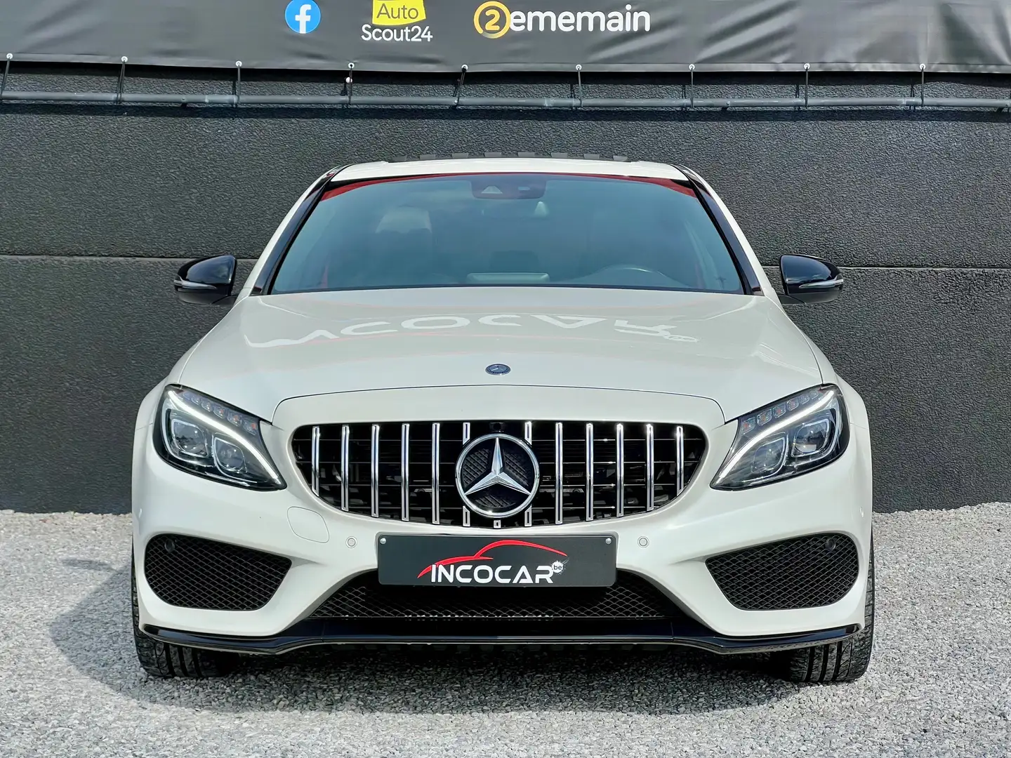 Mercedes-Benz C 43 AMG BITURBO 4-Matic * GARANTIE 1 AN + ENTRETIEN * Blanc - 2