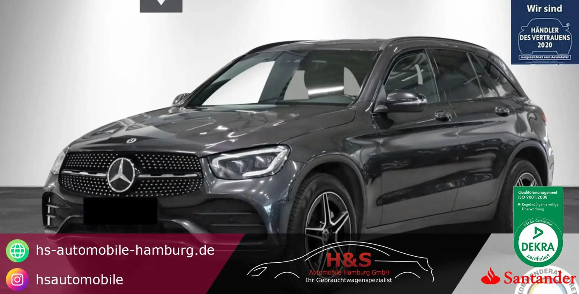 Mercedes-Benz GLC 300 de 4Matic AMG-LINE Gris - 1