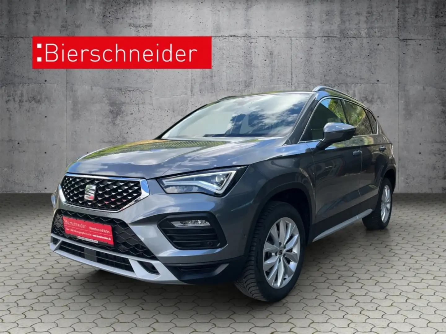 SEAT Ateca 1.5 TSI DSG Xperience NAVI AHK LED KAMERA SHZ GRA Gris - 1