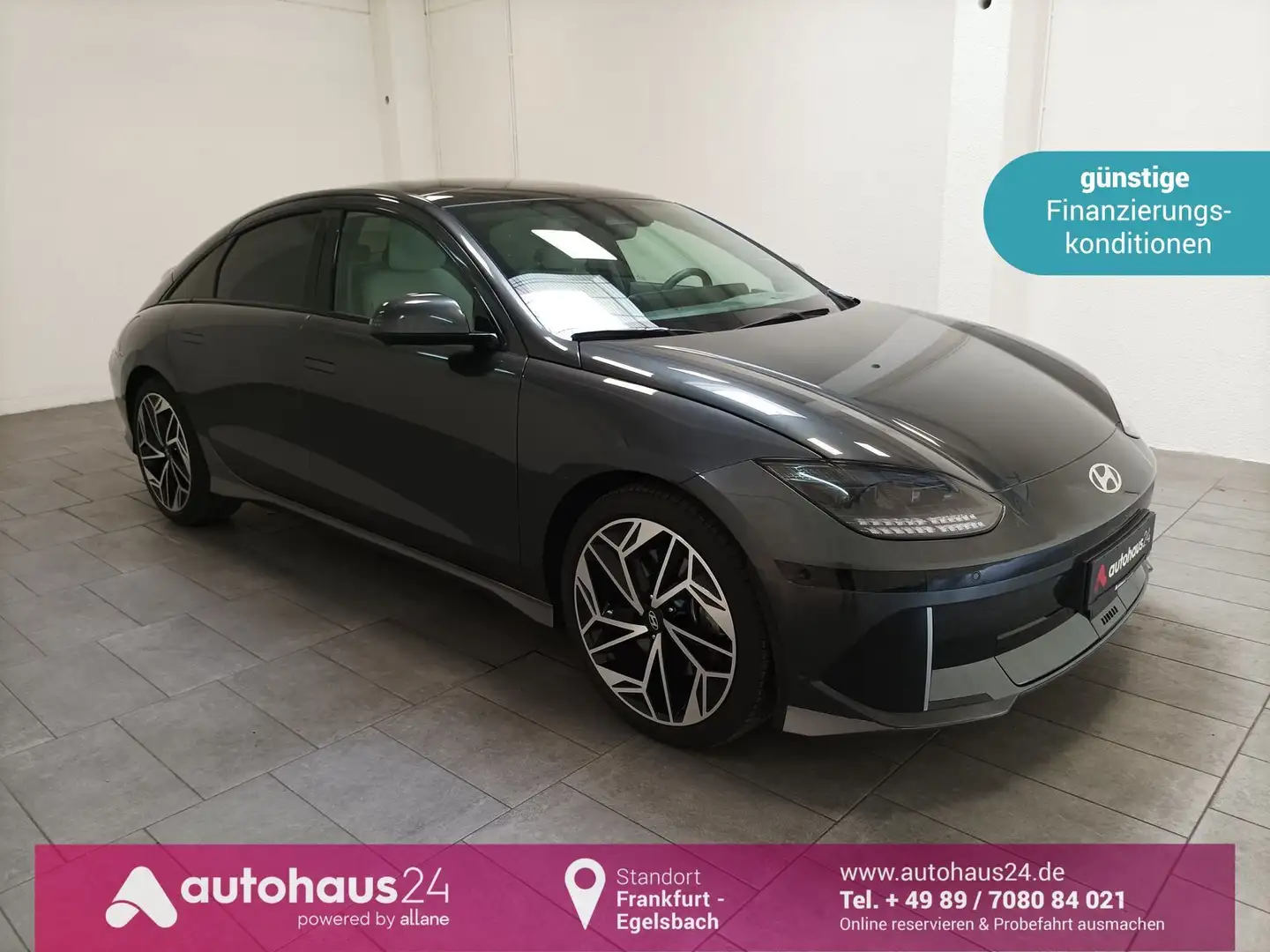 Hyundai IONIQ 6 Uniq Navi|HUD|Bose|Matrix Grau - 1