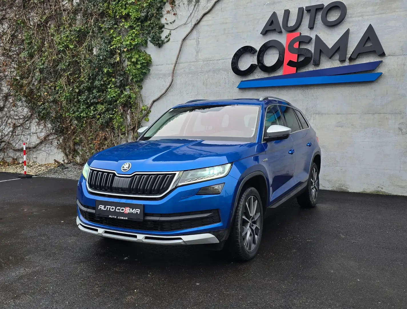 Skoda Kodiaq Scout 4x4 /AHK/VIRTUAL/360*KAMERA/ Blau - 1