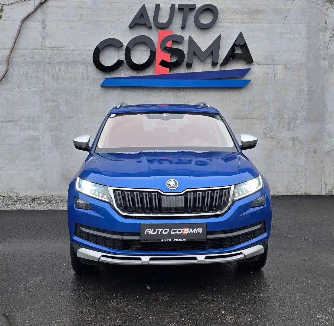Skoda Kodiaq Scout 4x4 /AHK/VIRTUAL/360*KAMERA/ Blau - 2