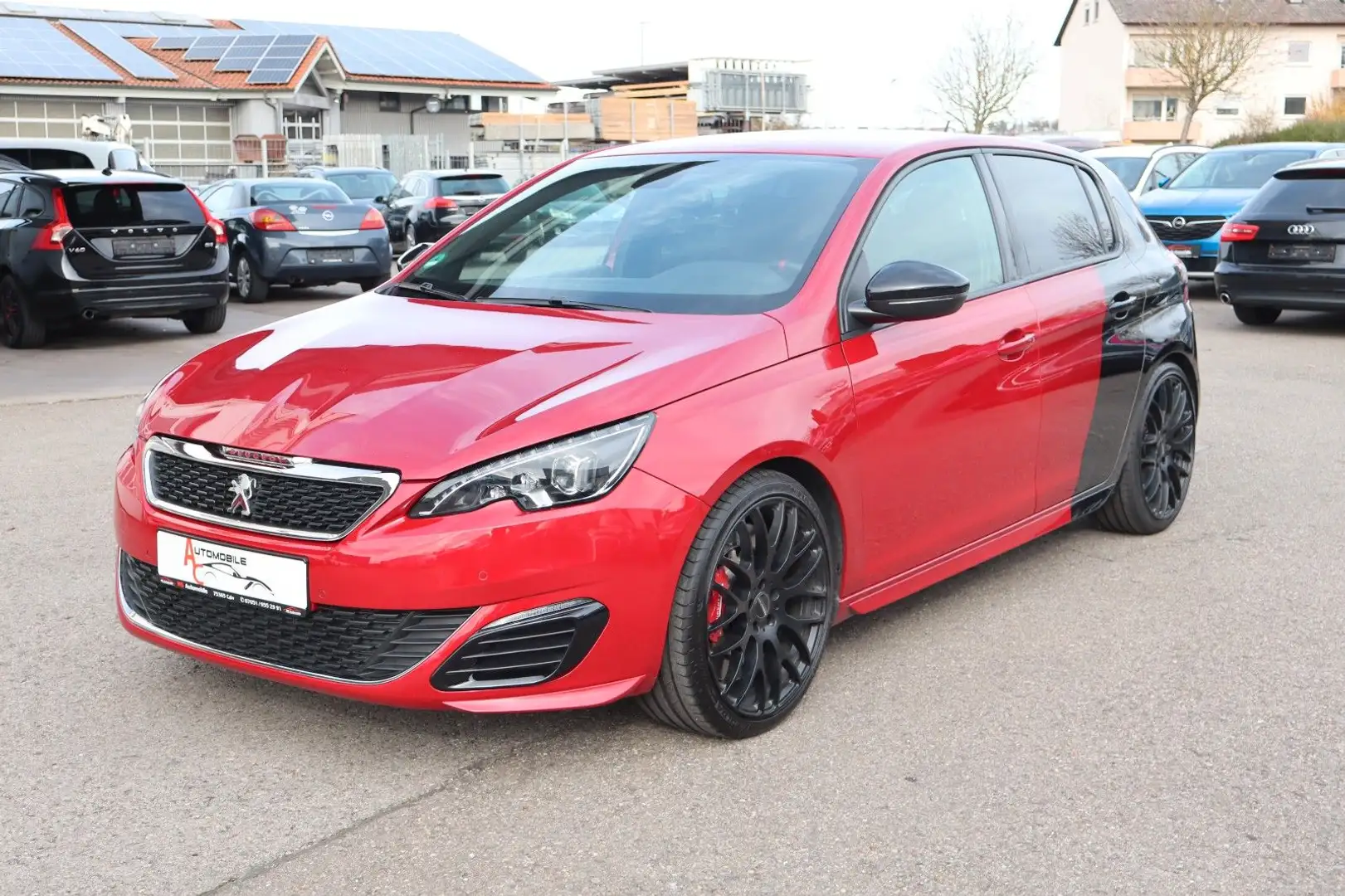 Peugeot 308 GTi_LED_Navi_Sitzheizung_Coupe Franche Rot - 1