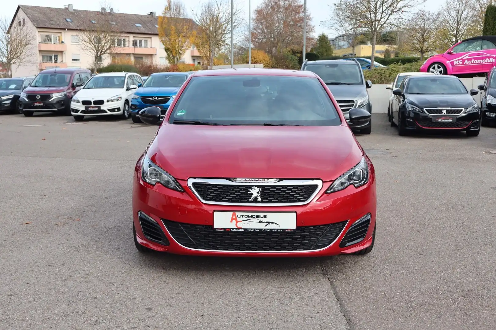 Peugeot 308 GTi_LED_Navi_Sitzheizung_Coupe Franche Rot - 2