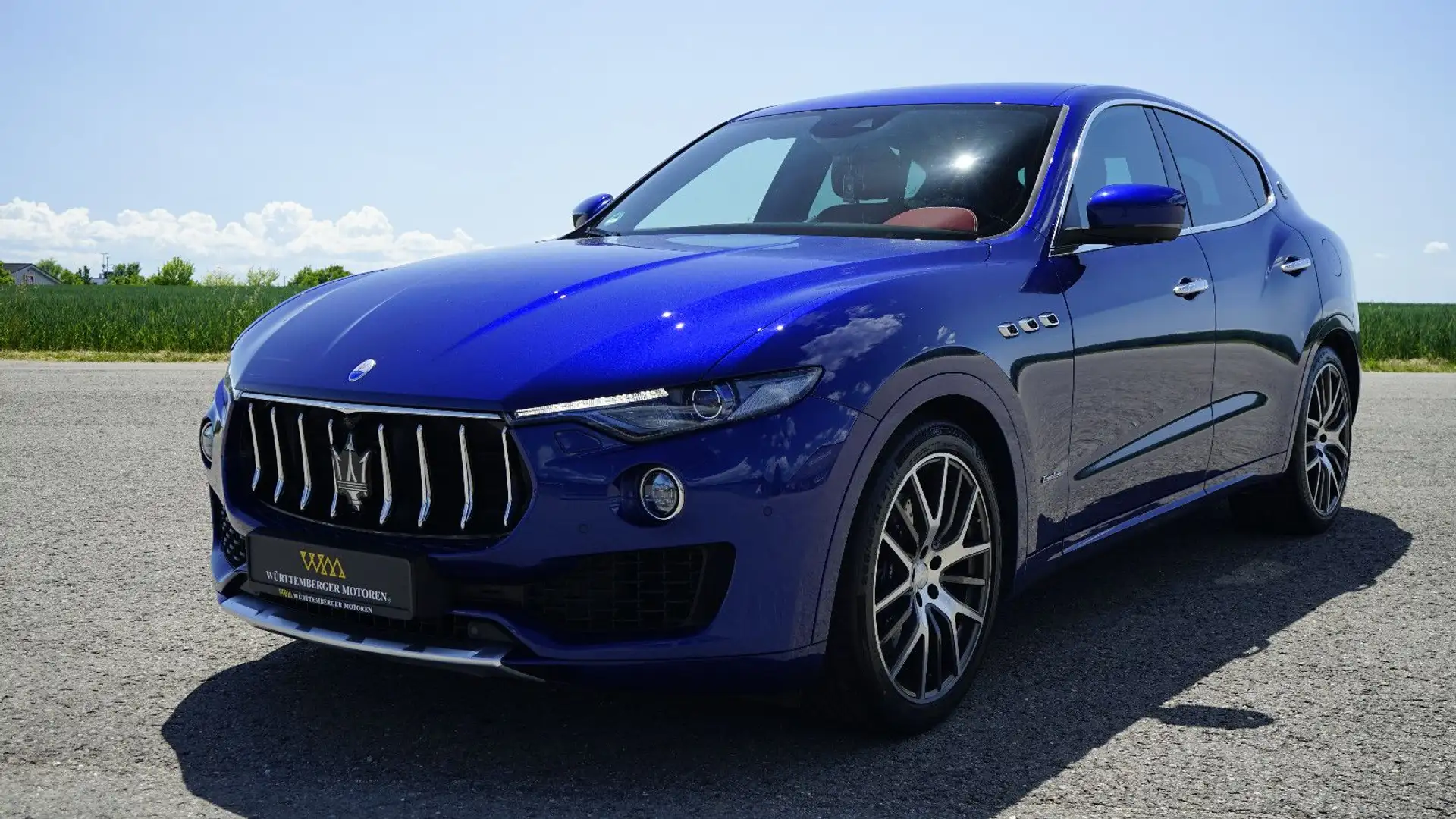 Maserati Levante GranLusso SQ4*ZEGNA*LIFT*SOFT*B&W*VOLL* Bleu - 1