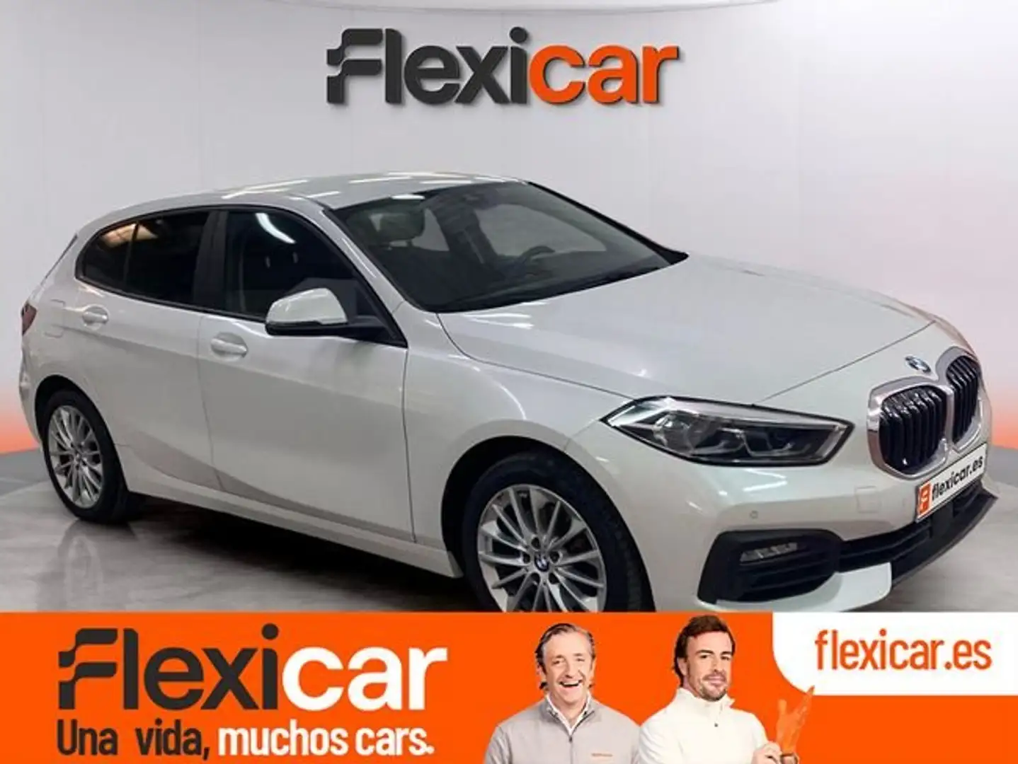 BMW 118 118i Blanc - 1