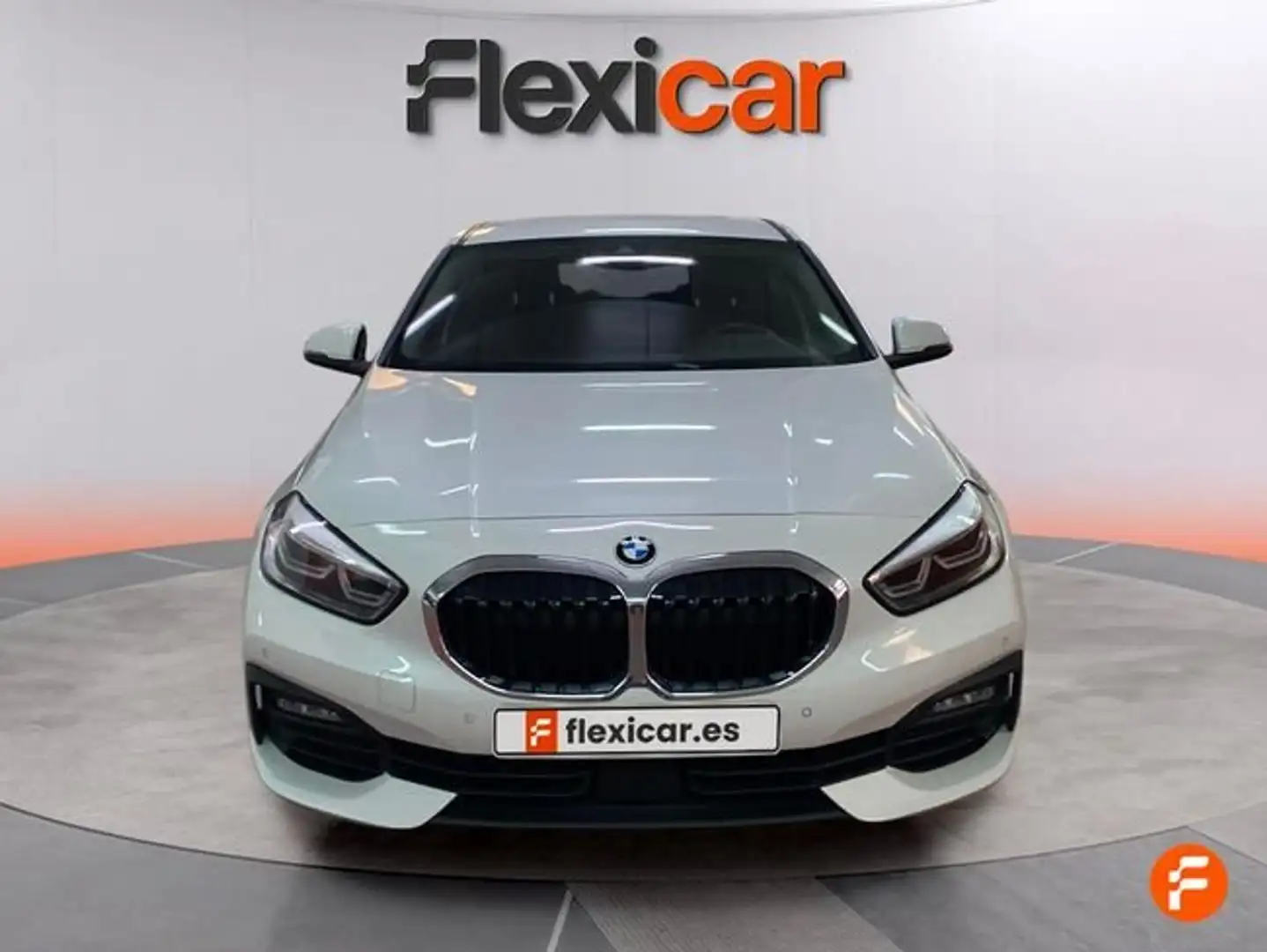 BMW 118 118i Blanc - 2