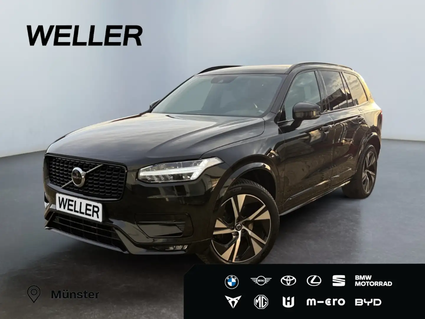 Volvo XC90 B5 D AWD Plus Bright *20''*AHK*Memory*Leder* Noir - 1