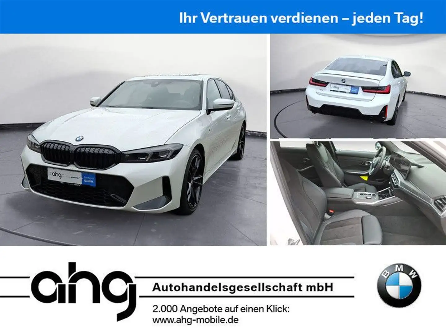 BMW 330 i xDrive Automatic M Sportpaket Innovationsp. Weiß - 1