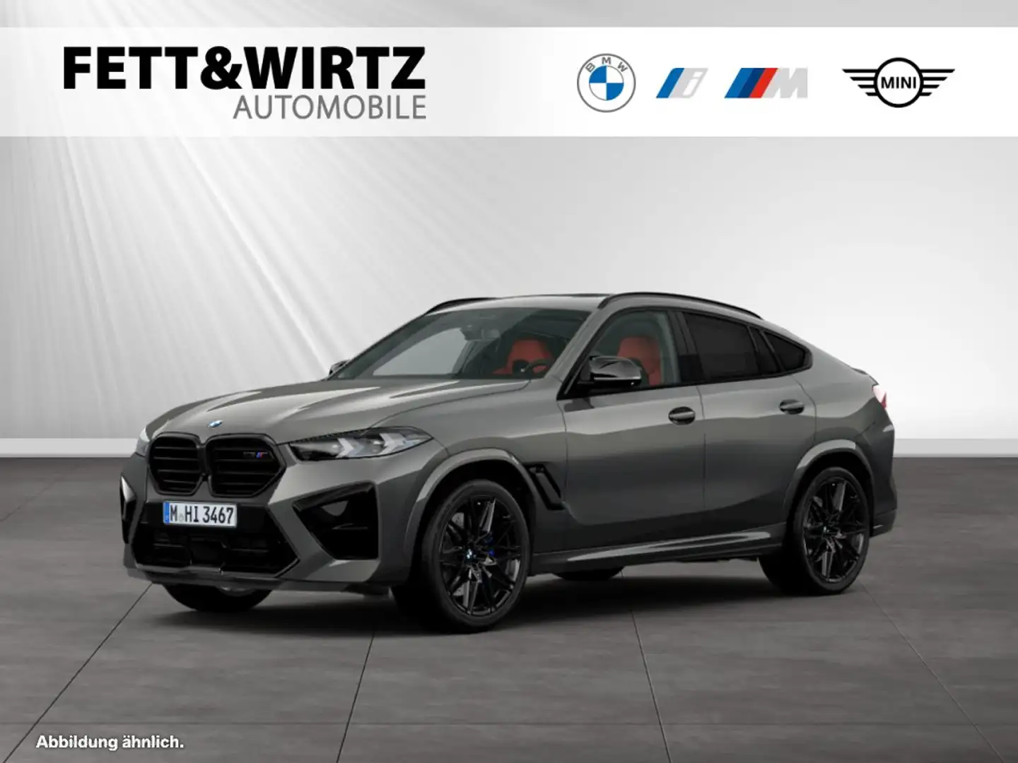 BMW X6 M Competition AHK|Panorama|Head-Up|DA-Prof. Grau - 1
