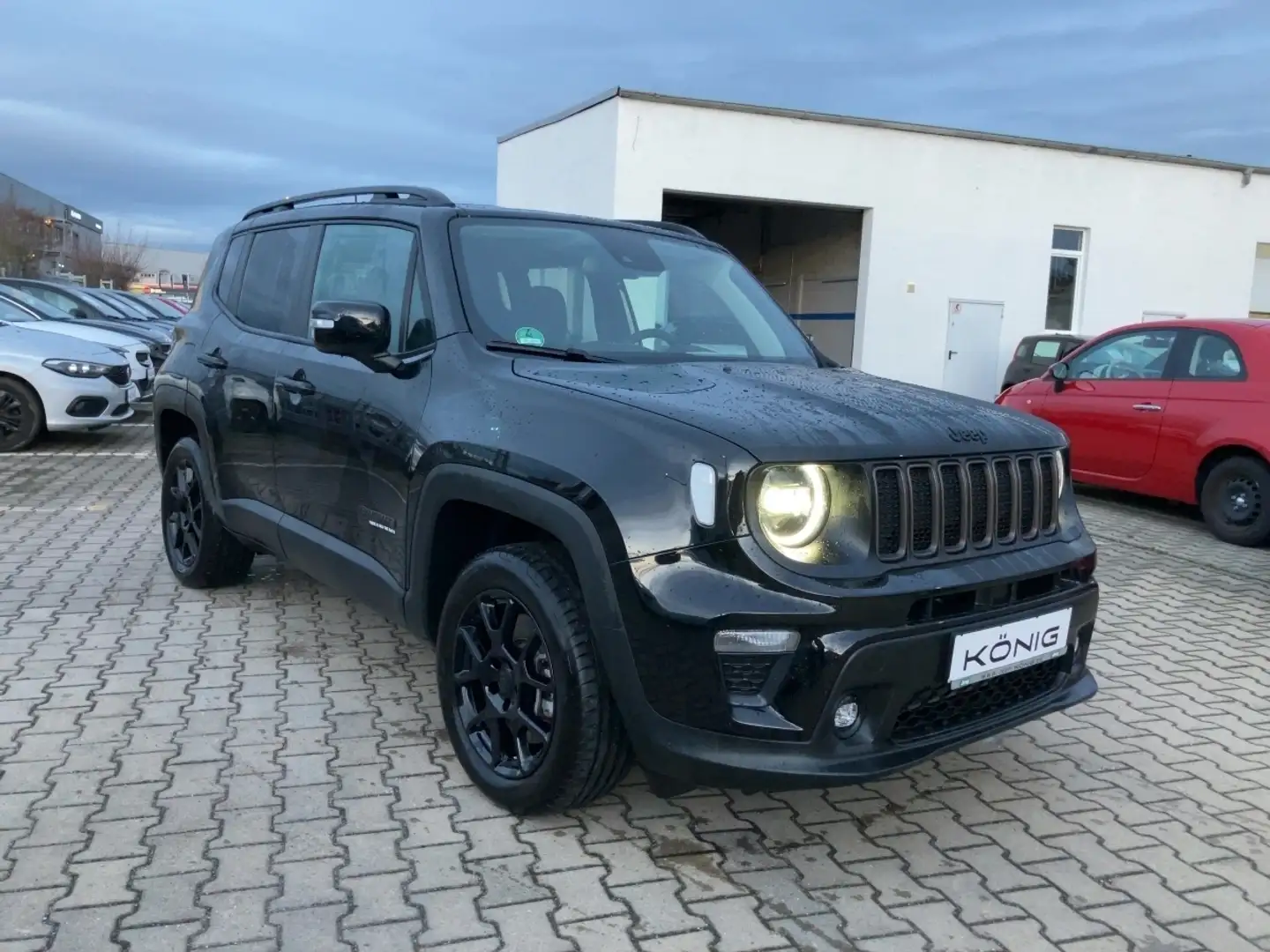 Jeep Renegade Upland Automatik Allrad *Klima*Carplay Schwarz - 2