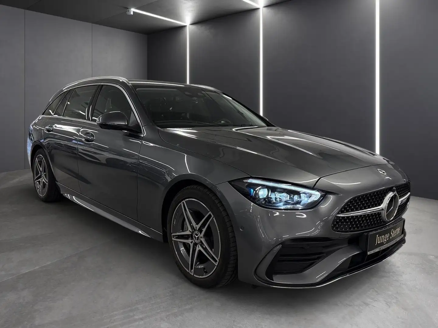 Mercedes-Benz C 200 T AMG Prem.*Distronic*Totwink*360°*Memory* Grau - 2