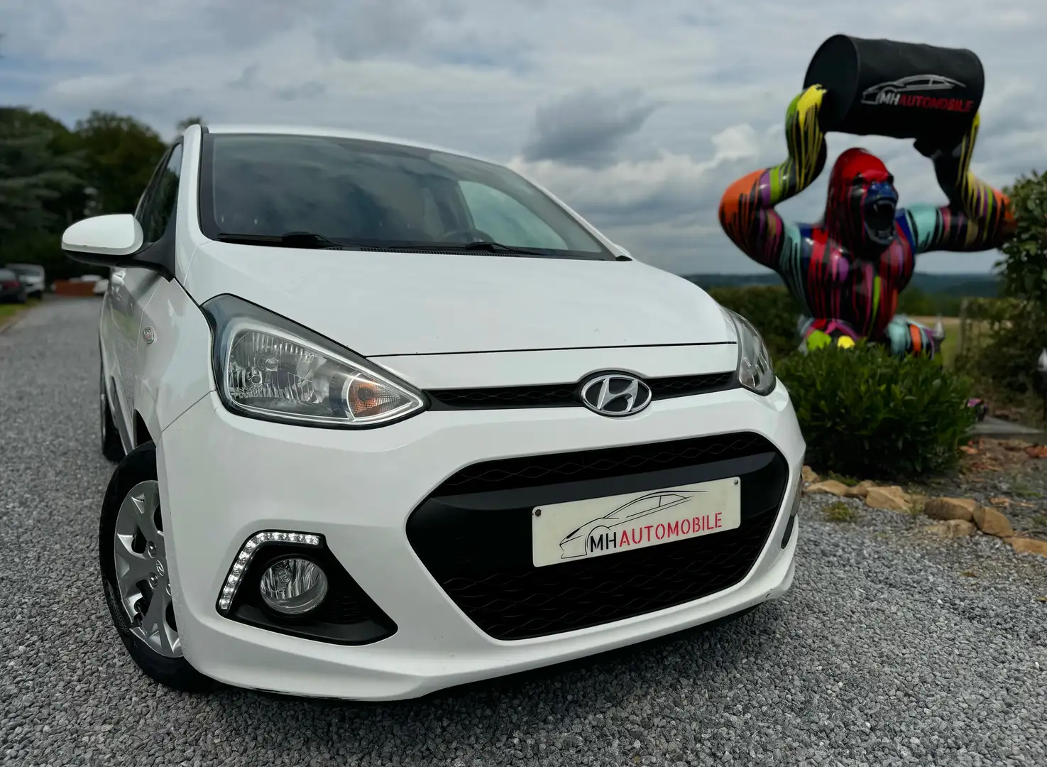 Hyundai i10 i10 1.0i // EXPORT MARCHAND Blanc - 1