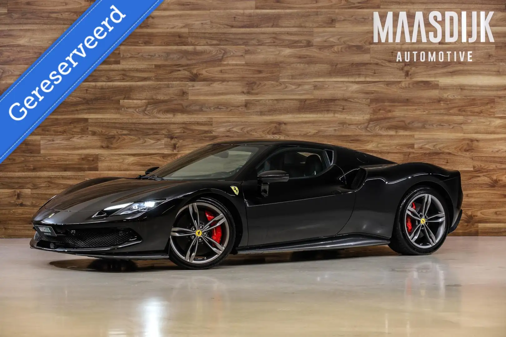 Ferrari 296 GTB 3.0 V6 | Passenger Display| Carbon Ex & Int|HUD| Fekete - 1