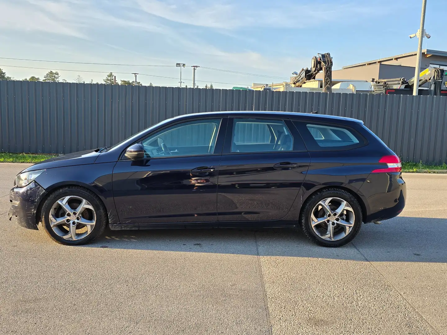 Peugeot 308 SW 1,6 HDi 92 FAP Active Navi,Tempomat Azul - 2
