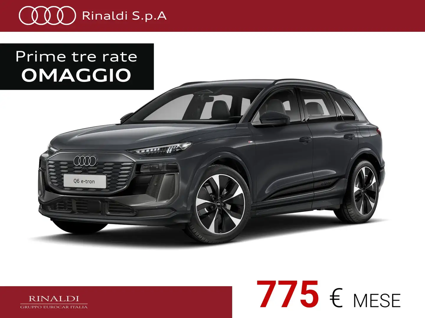 Audi Q6 performance s line edition 326cv Grigio - 1