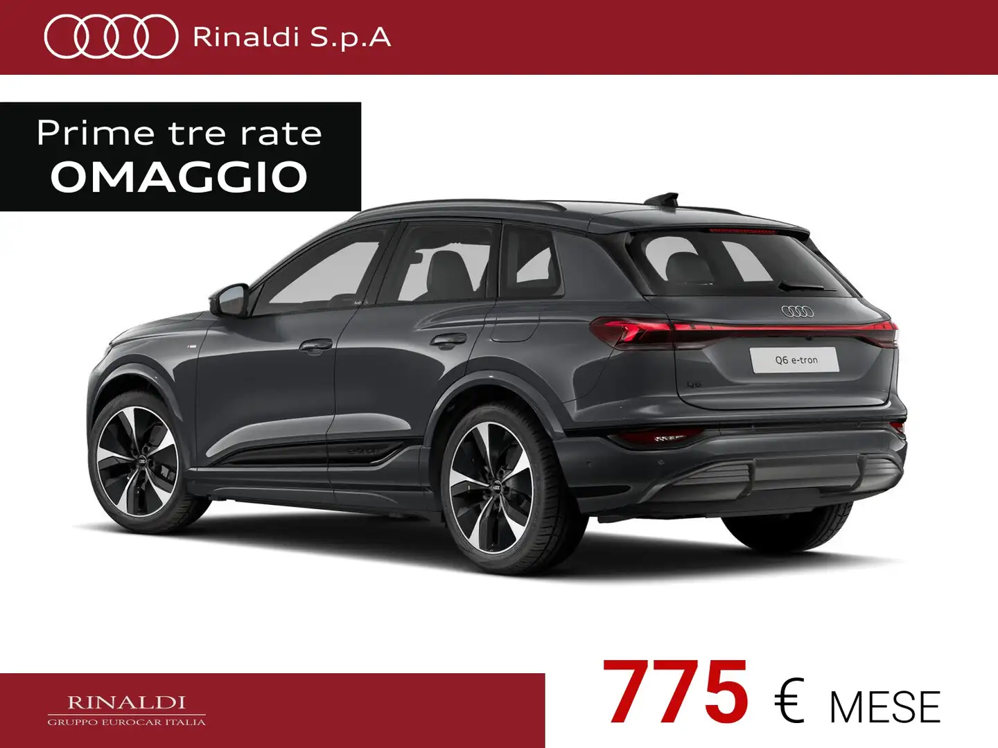 Audi Q6 performance s line edition 326cv Grigio - 2