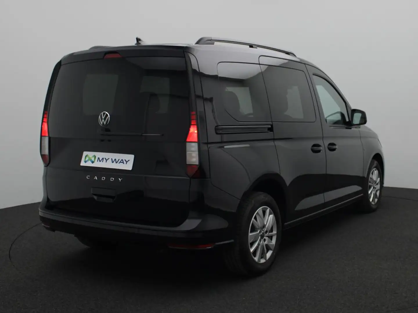 Volkswagen Caddy LIFE 1.5 TSI 114 PK DSG-7 / 7PL / Camera / Cruise  Чорний - 2