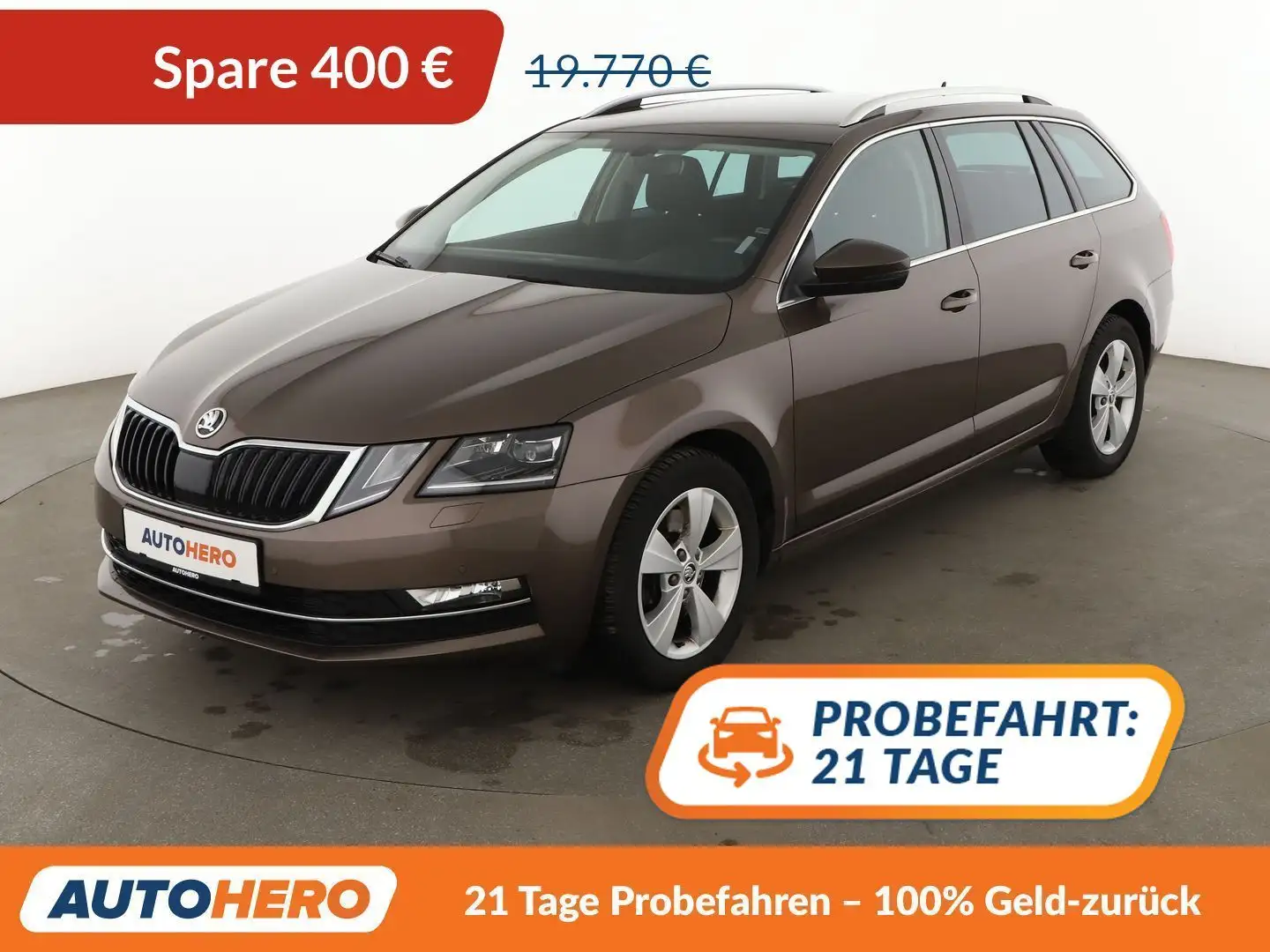 Skoda Octavia 2.0 TSI Style Aut.*NAVI*LED*ACC*CAM* Braun - 1
