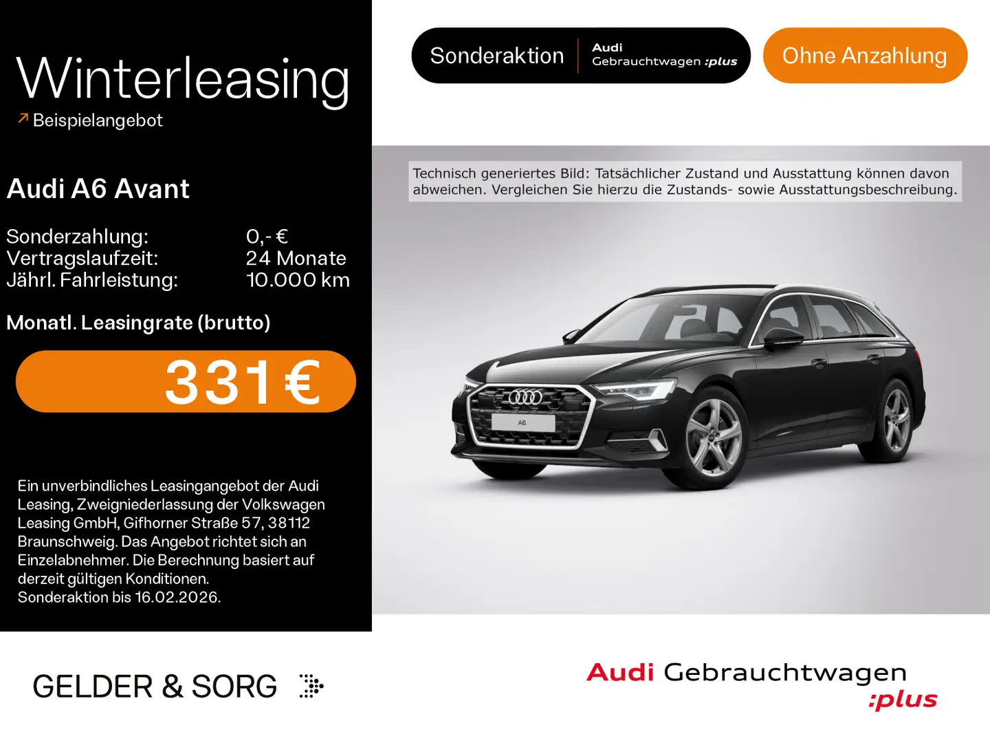 Audi A6 45 TFSI quattro advanced AHK*Matrix*RFK Noir - 1