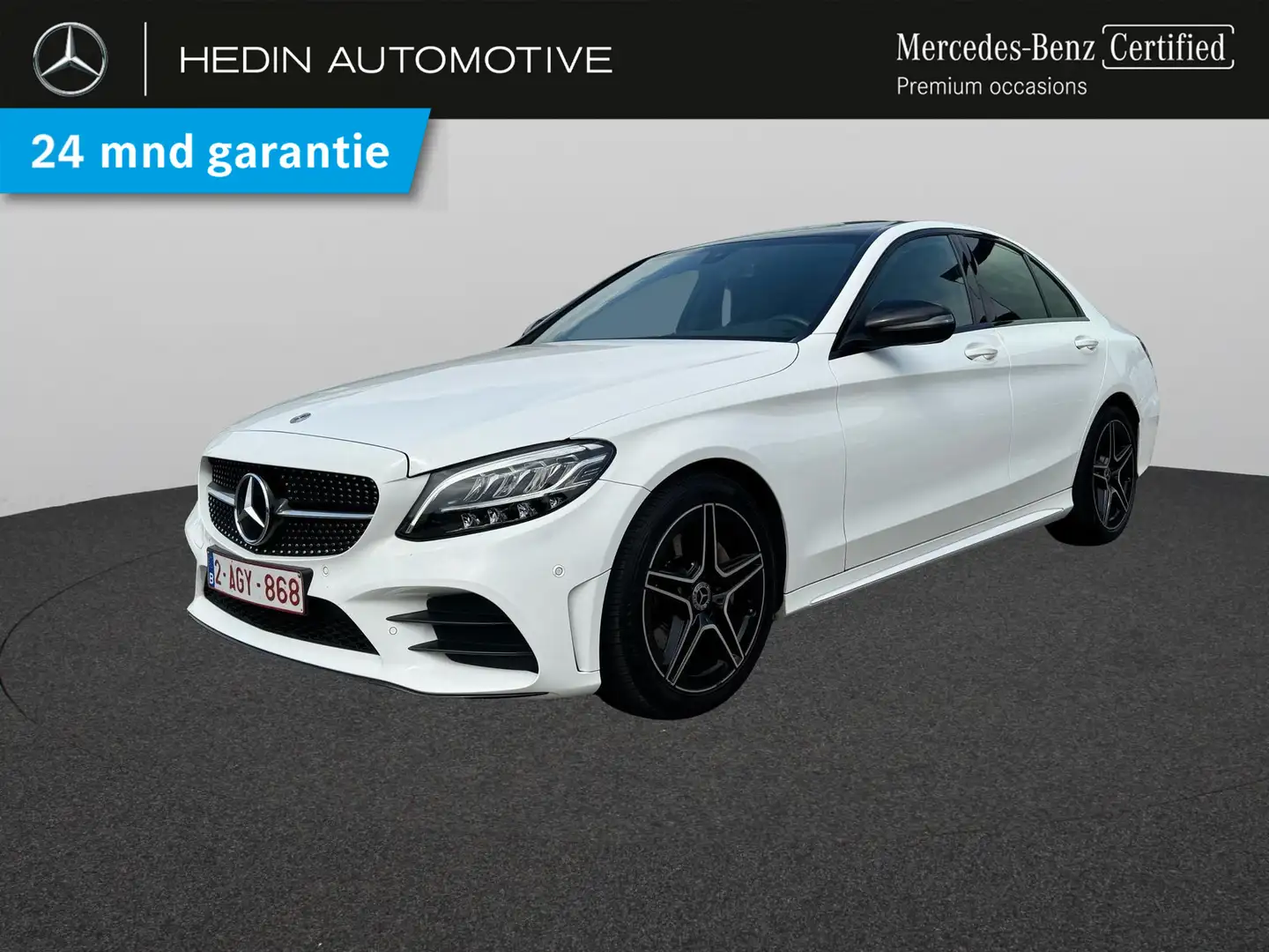 Mercedes-Benz C 180 Berline AMG Line | Panoramisch Dak | Nightpack | V Blanc - 1