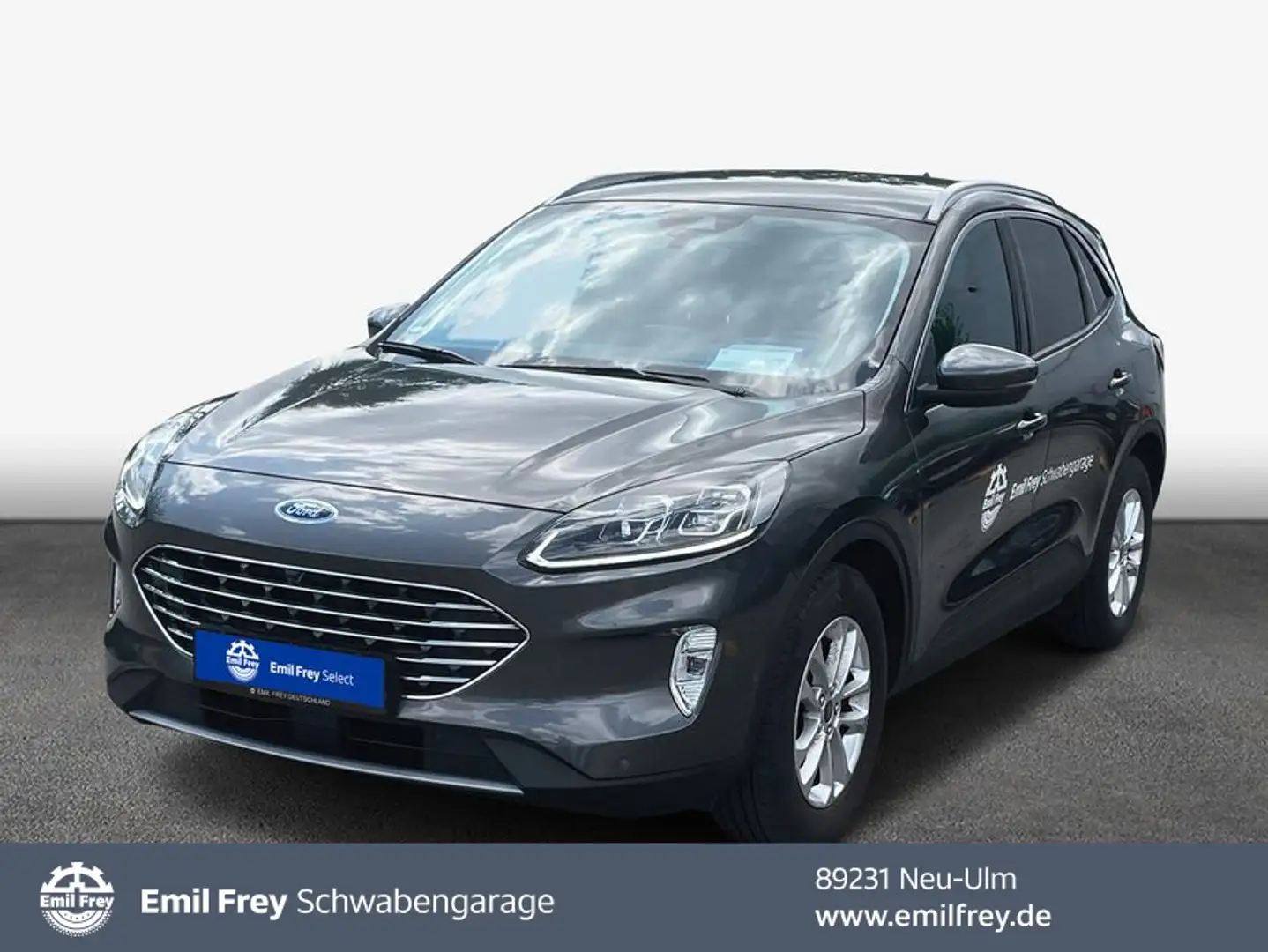 Ford Kuga 2.0 EcoBlue Aut. TITANIUM X Grijs - 1
