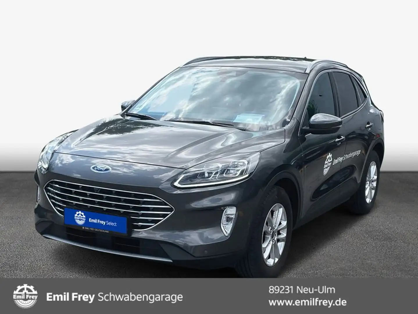 Ford Kuga 2.0 EcoBlue Aut. TITANIUM X Grau - 1