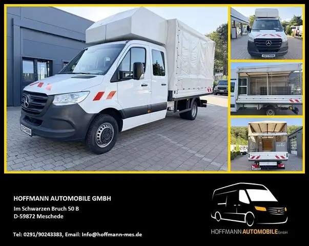 Mercedes-Benz Sprinter 519 CDI 3,0 V6 Pritsche Plane DoKa RWD