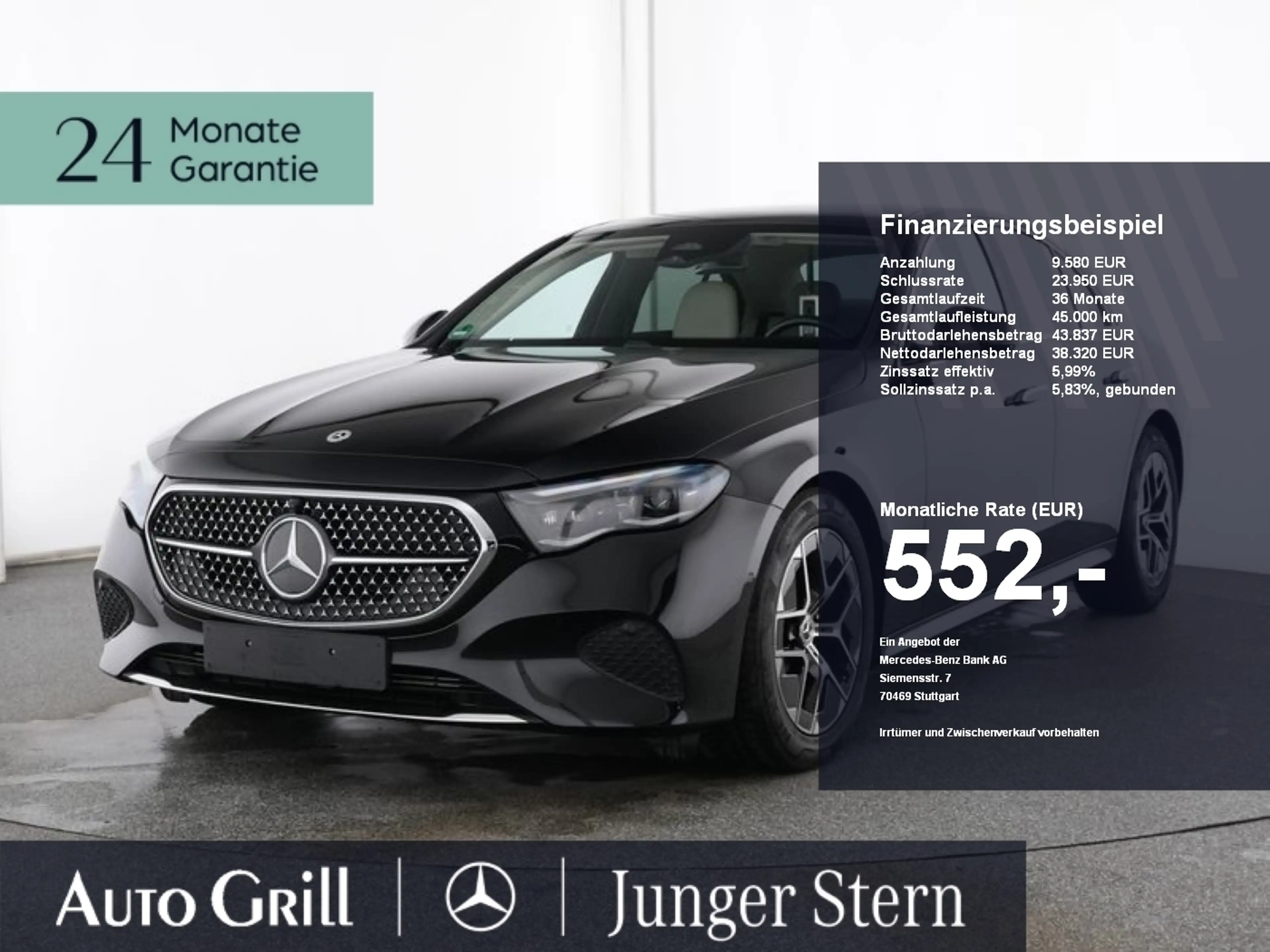 Mercedes-Benz E 220 d Avantgarde Plus Pano Superscreen Stdhzg