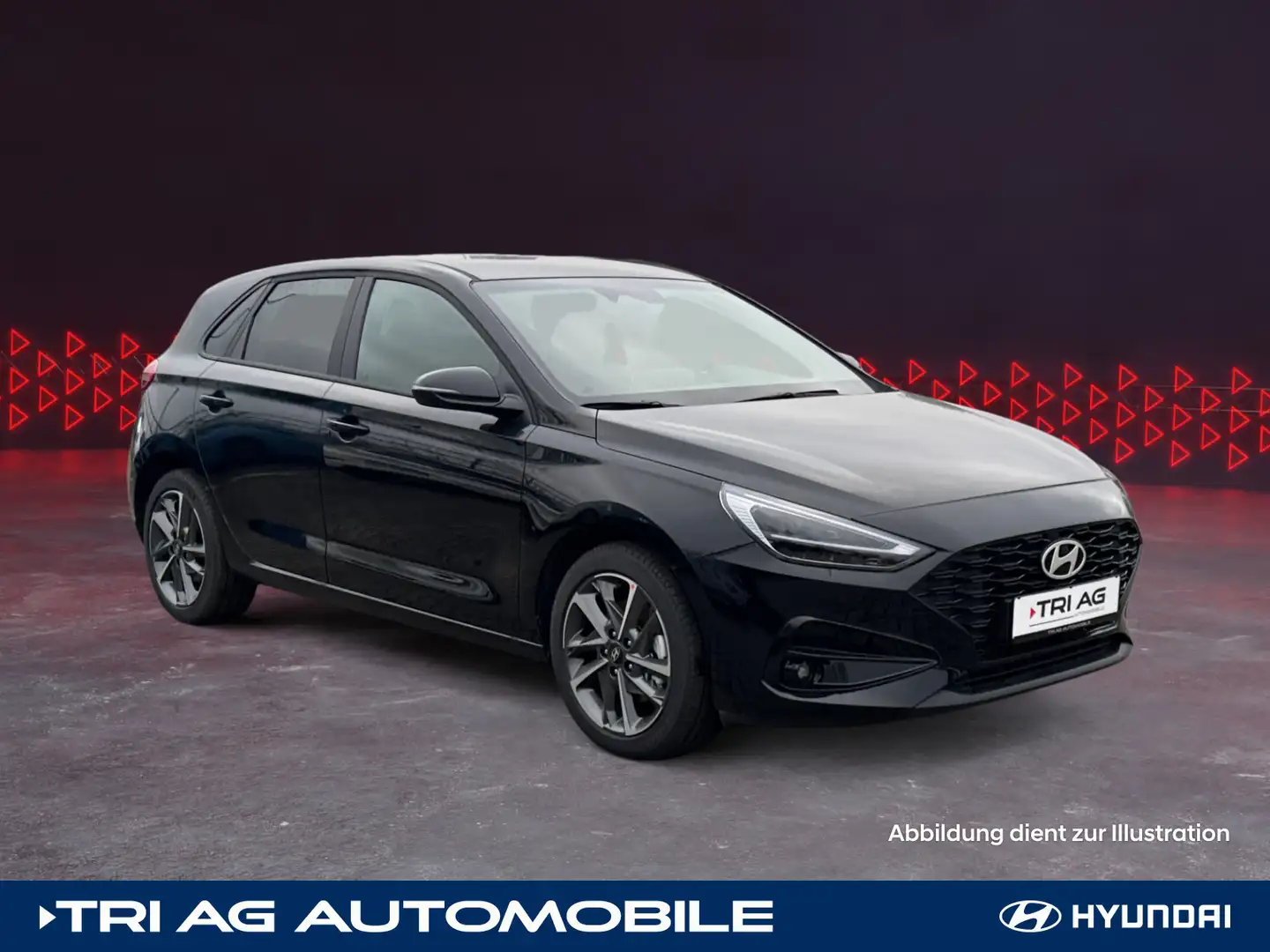 Hyundai i30 5-Türer Advantage 48V (MY25) Navi Einparkhil Zwart - 1