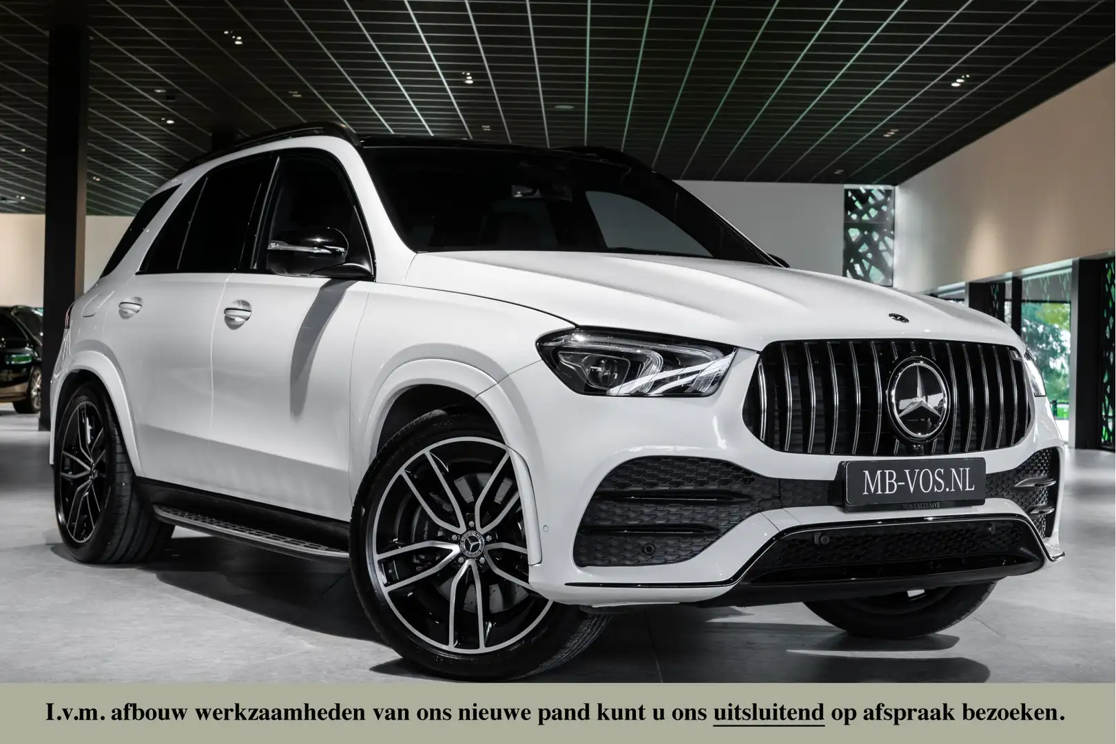 Mercedes-Benz GLE 450 4-M AMG Luchtvering|Carbon|Nappa|ACC|HUD|Keyless|S Blanc - 1
