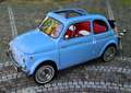 Fiat 500 Oldtimer seltener 500D Cabrio Version /Gutachten Blauw - thumbnail 1