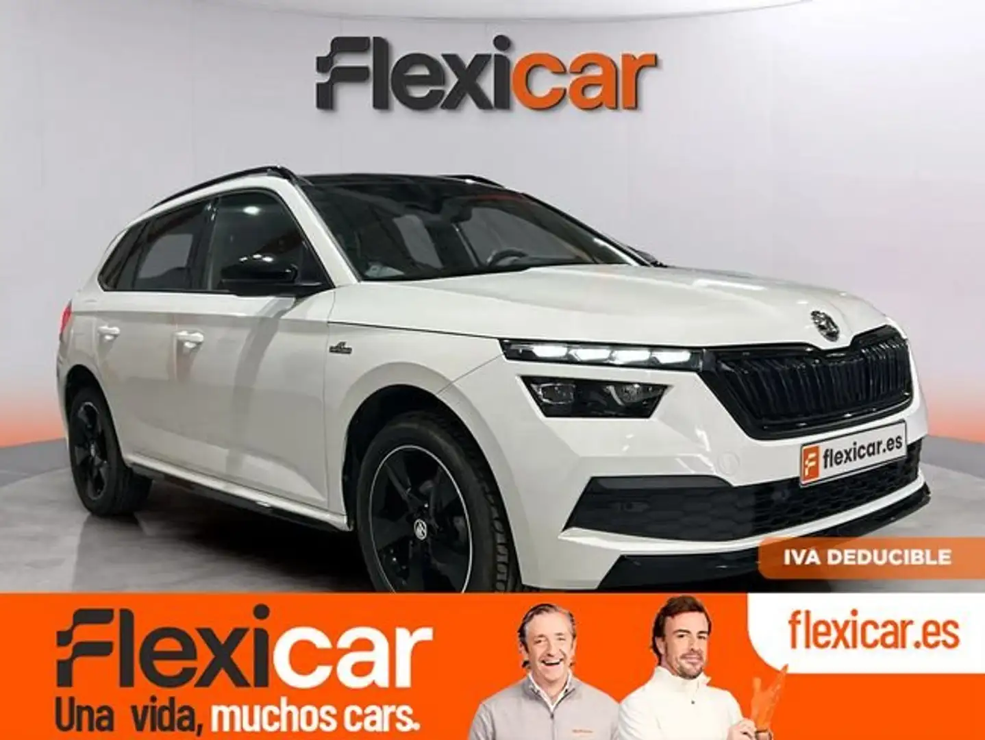 Skoda Kamiq 1.0 TSI Montecarlo 81kW DSG Wit - 1
