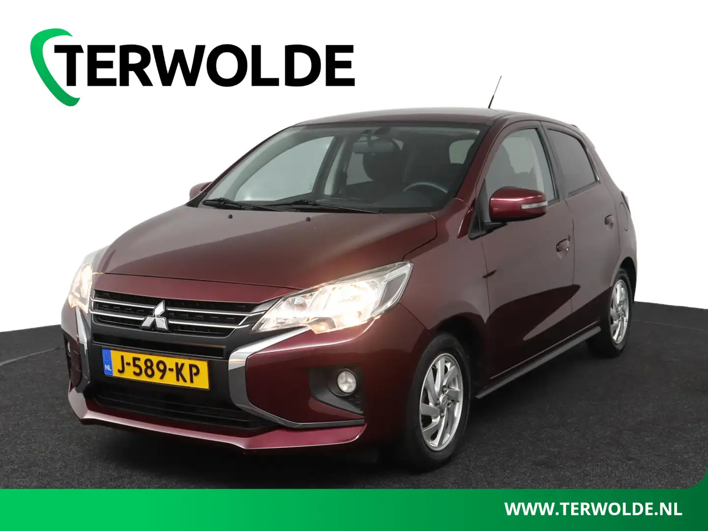 Mitsubishi Space Star 1.2 Nova | Navigatie| groot scherm | Keyless | DAB Rouge - 1