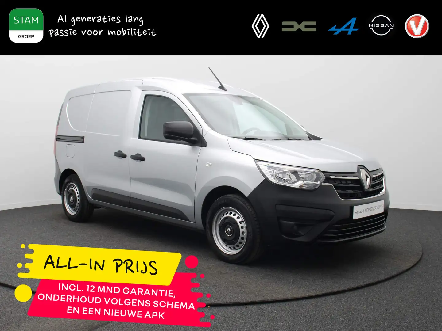 Renault Express dCi 95pk Comfort ALL-IN PRIJS! Airco | Radio DAB | Grijs - 1