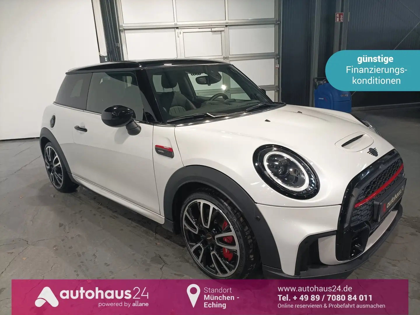 MINI John Cooper Works Trim LED|Navi|HUD|Leder|Pano Weiß - 1