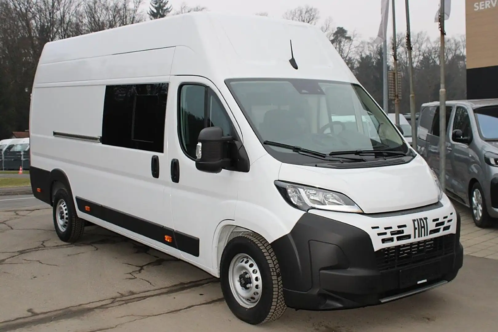 Fiat Ducato Ducato Maxi Doka L4H3 180PS 3 + 3 Flex Einzel ... Weiß - 1