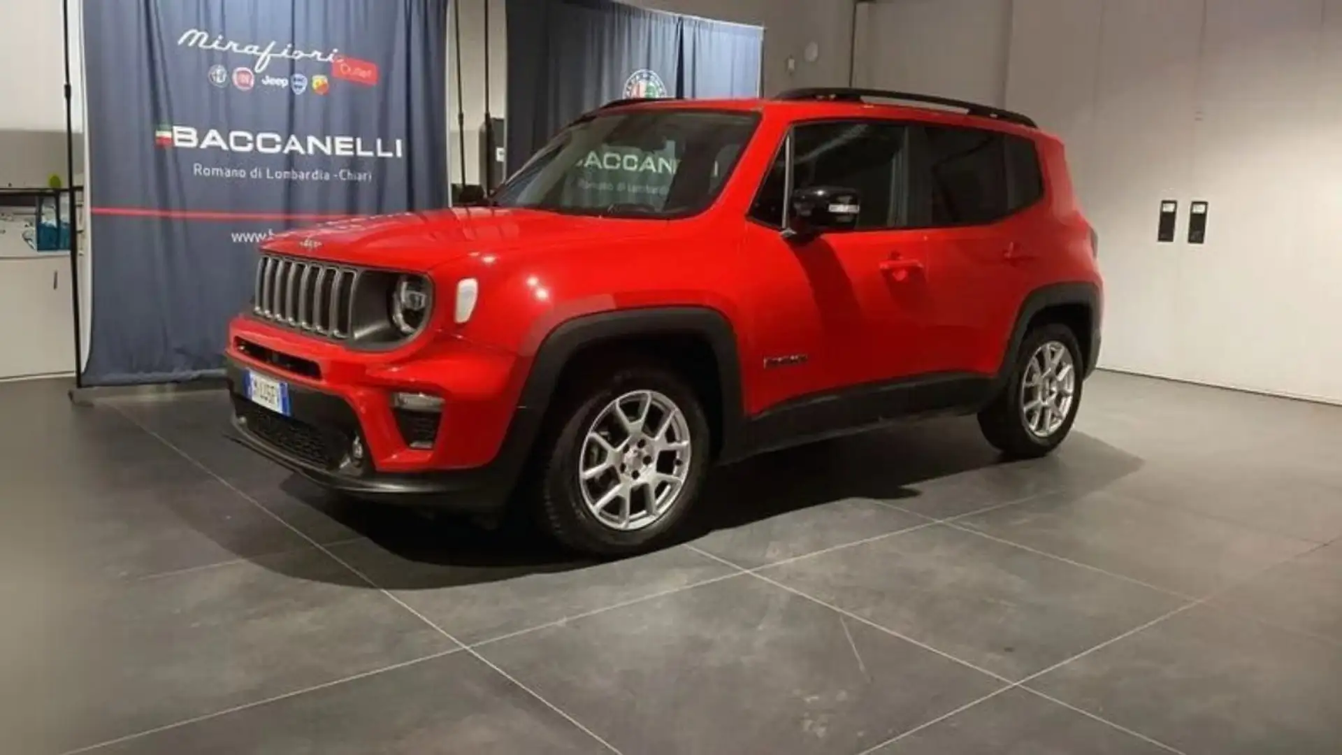 Jeep Renegade 1.6 Mjt 130 CV Limited Rosso - 1