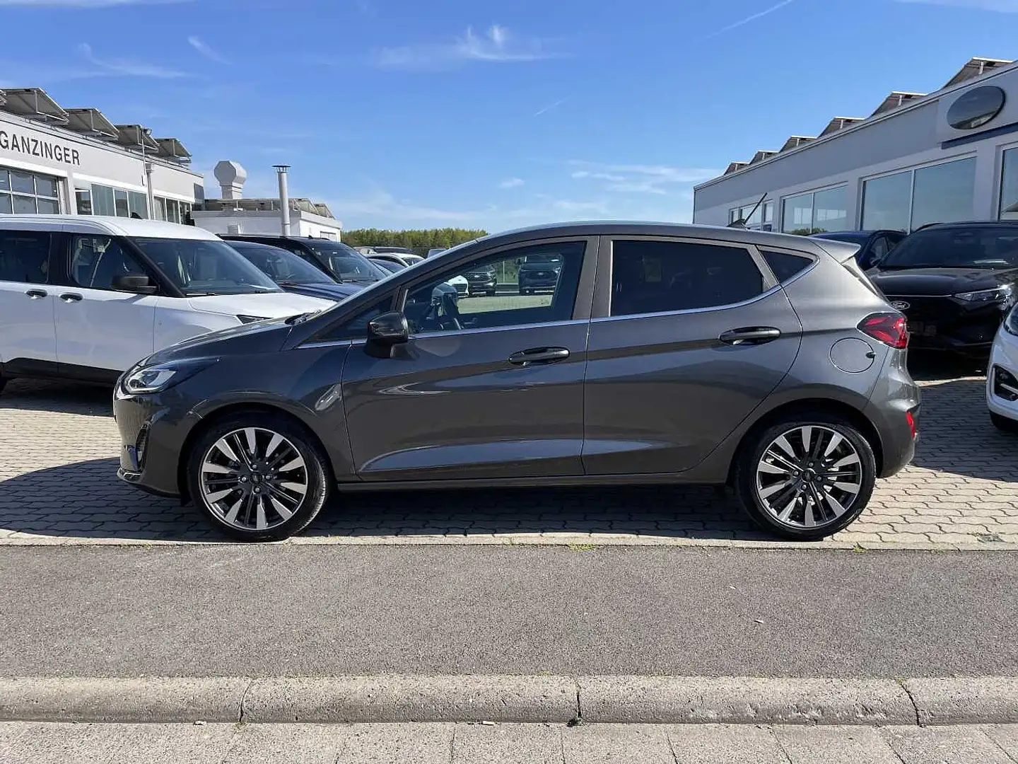Ford Fiesta Titanium X Mild-Hybrid 5-tg, GARANTIE+LED+ACC+KAME Grijs - 2