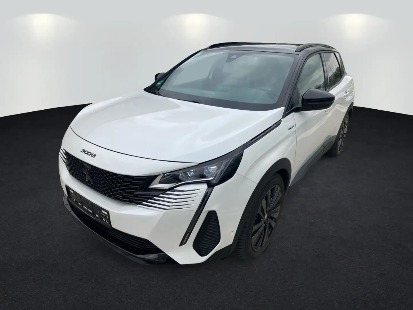 Peugeot 3008 PHEV 225 GT Kam360 el.Heck NightVision Weiß - 1
