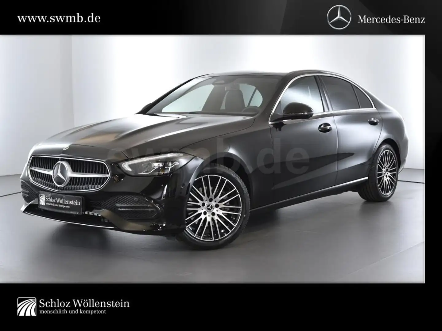 Mercedes-Benz C 180 3,99%/Avantgarde/LED/AHK/DISTRONIC/Memory /360Cam Schwarz - 1