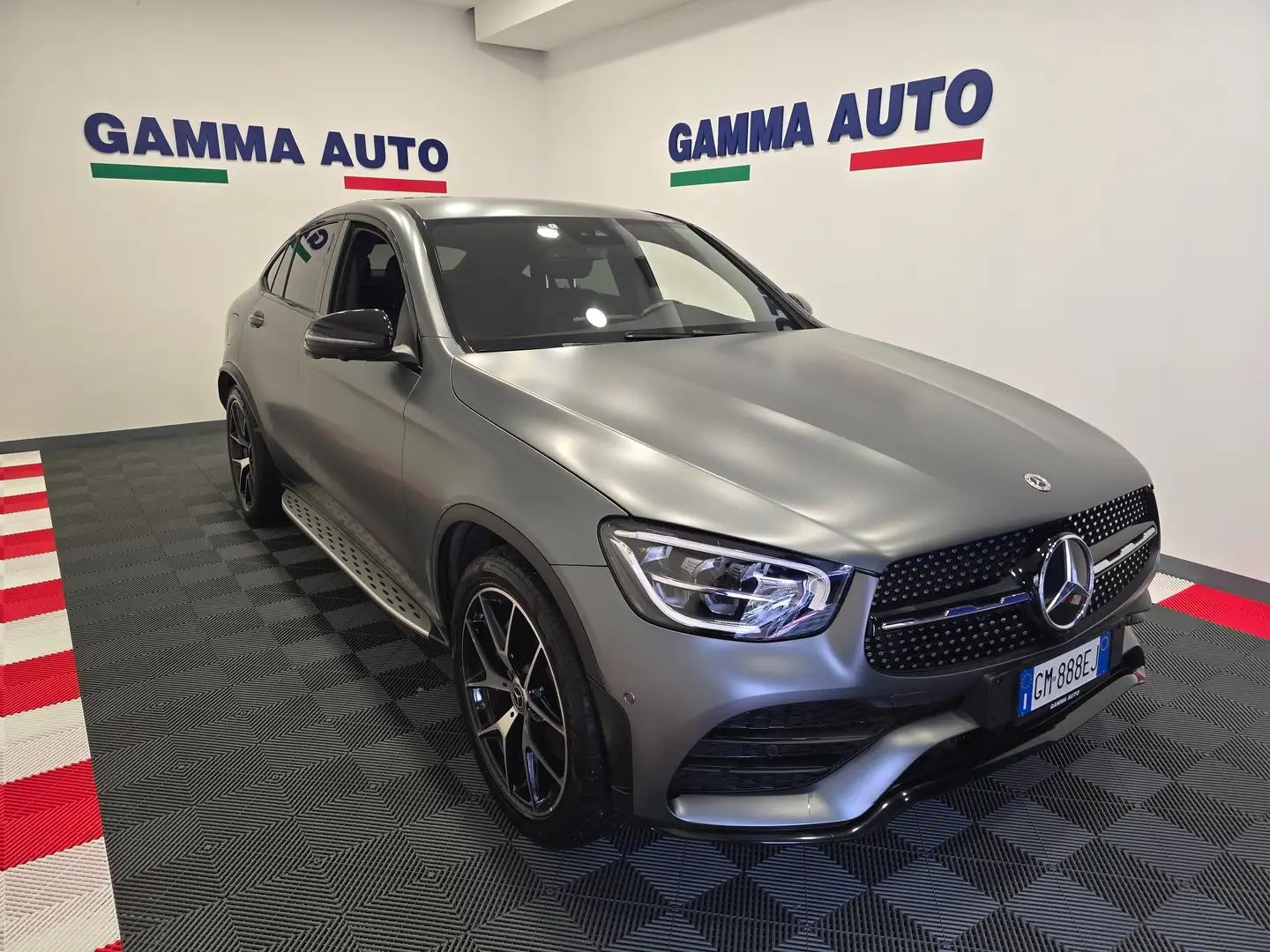 Mercedes-Benz GLC 300 de COUPE' PREMIUM PLUS 4MATIC DESIGNO MAGNO IVA Gris - 2